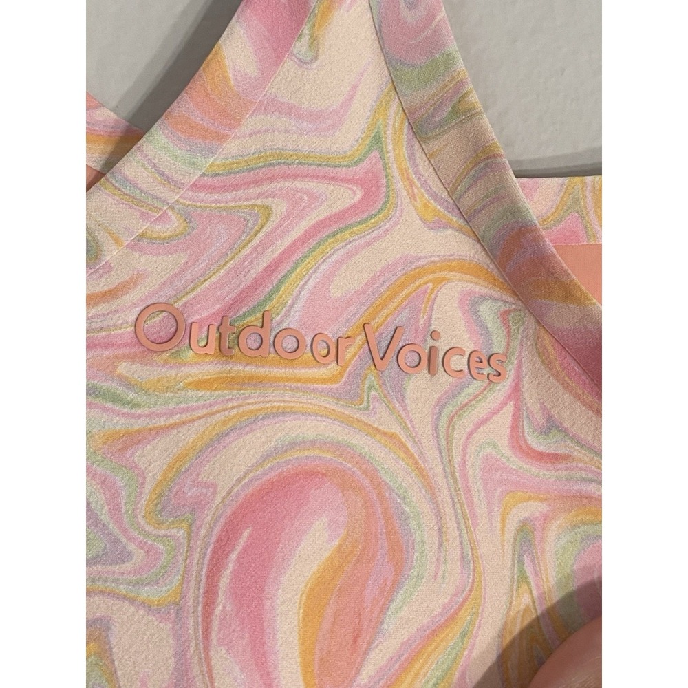 Outdoor Voices The Exercise Dress limited edition Pink Marble Tennis Pickleball - Picture 5 of 11